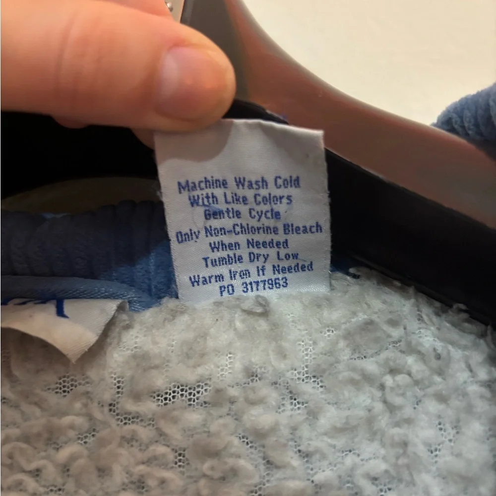 Blair Blue and Gray Sherpa Jacket - Picture 5 of 6